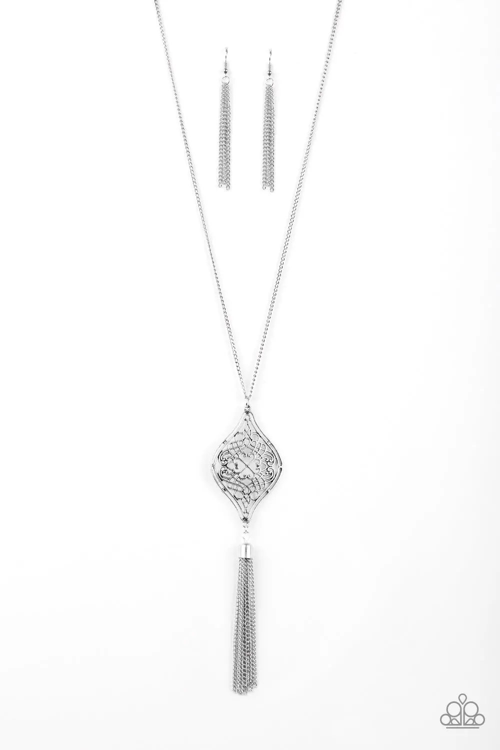 Paparazzi Totally Worth The Tassel - Silver 1