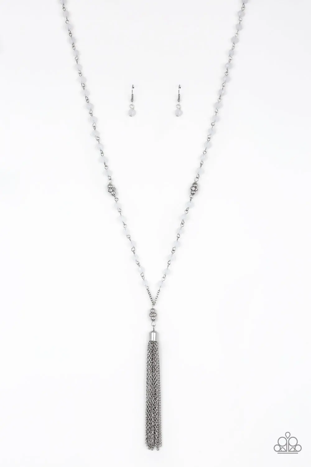 Paparazzi Tassel Takeover - White 1