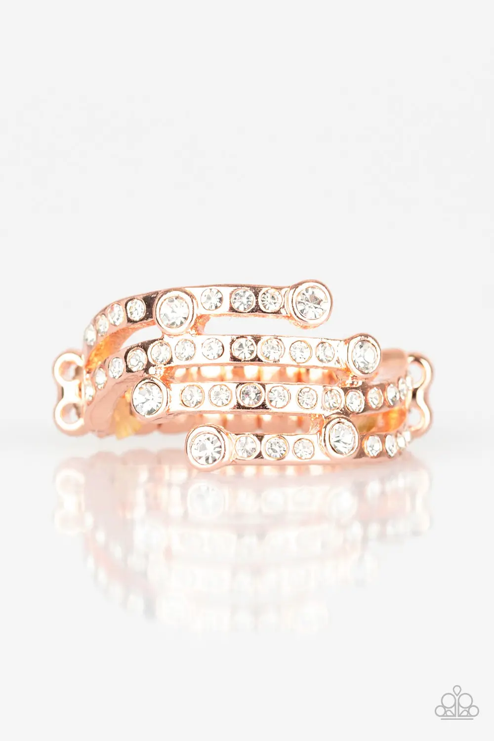 Paparazzi Casino Cache - Rose Gold 1