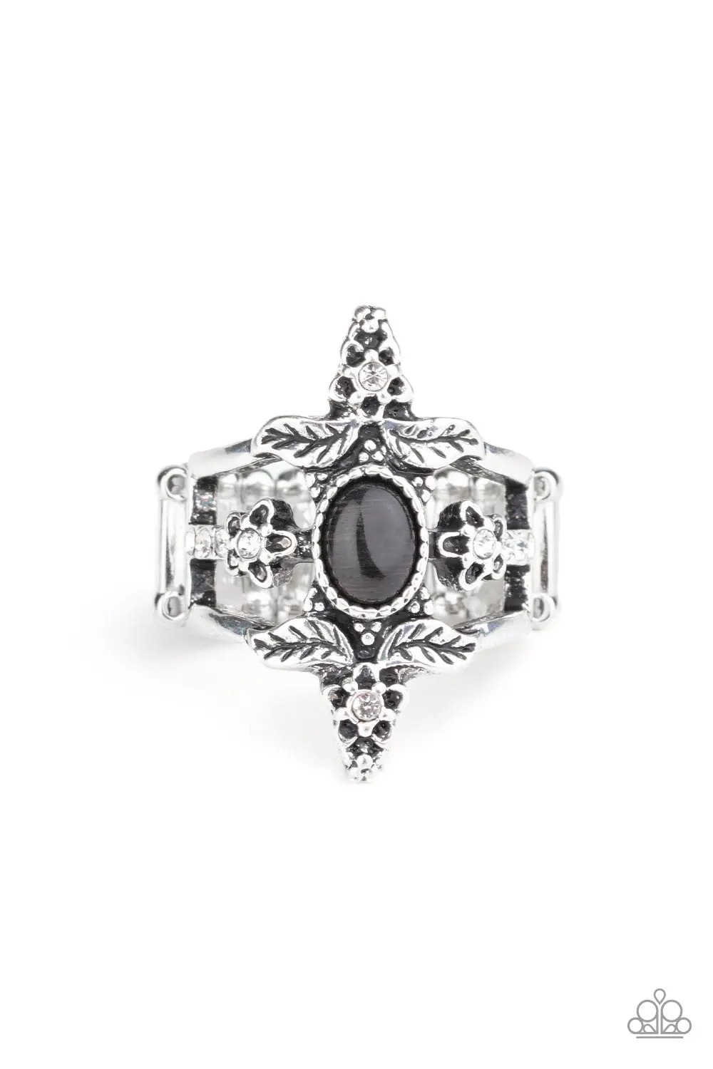 Paparazzi Fleur De Fancy - Black 1