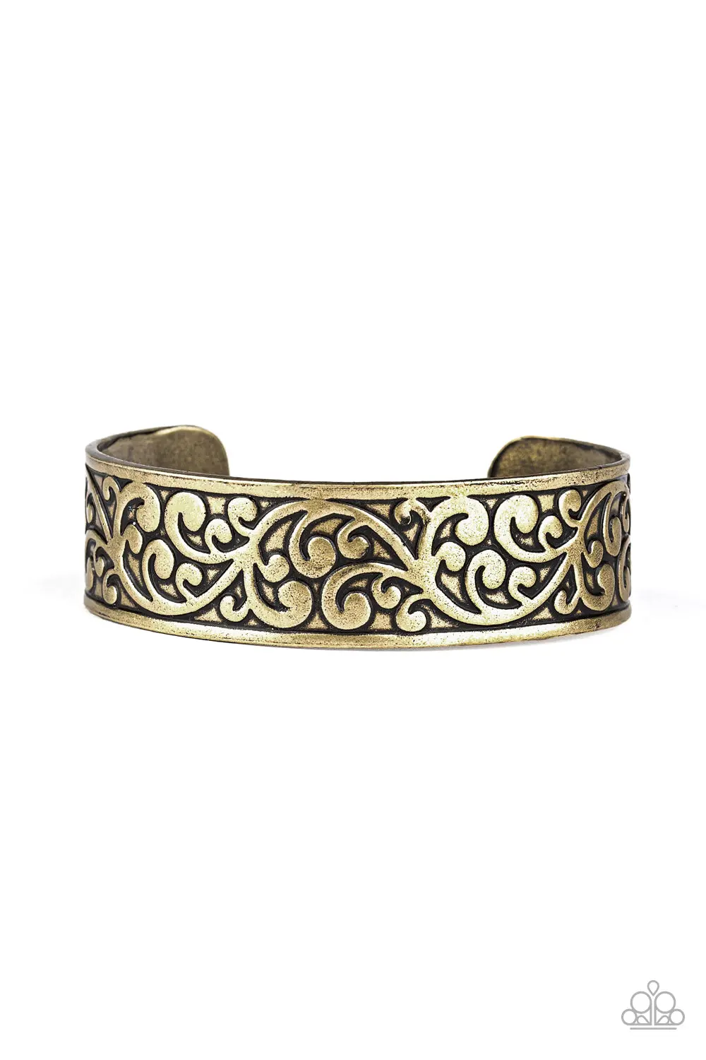 Paparazzi Read The Vine Print - Brass 1