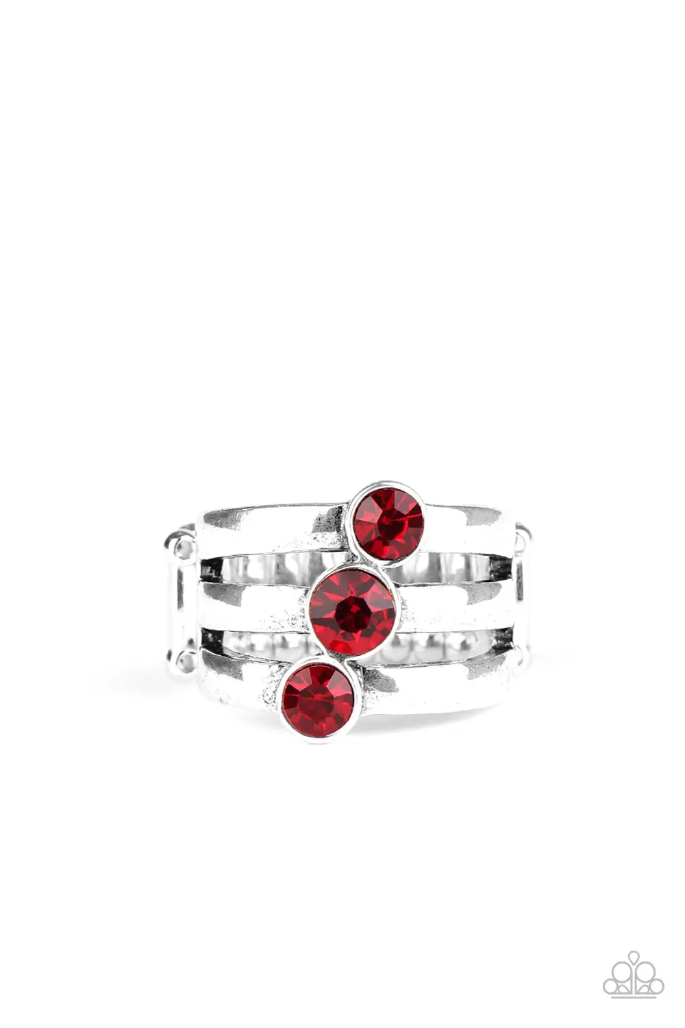 Paparazzi Triple The Twinkle - Red 1