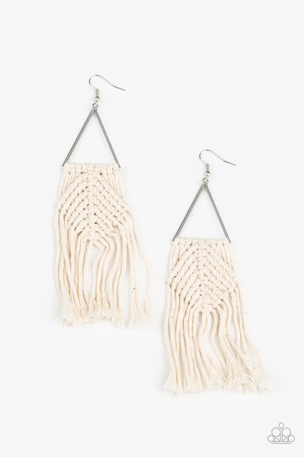 Paparazzi Macrame Jungle - White 1