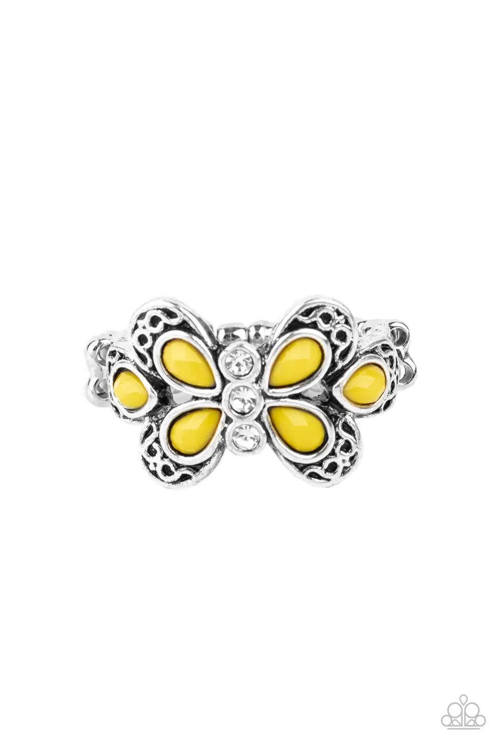 Paparazzi Boho Butterfly - Yellow 1