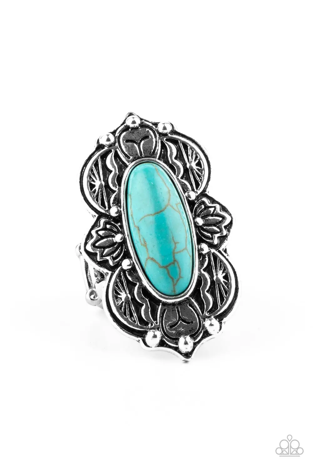 Paparazzi Lotus Oasis - Blue 1