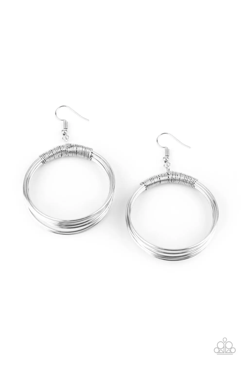 Paparazzi Urban-Spun - Silver 1