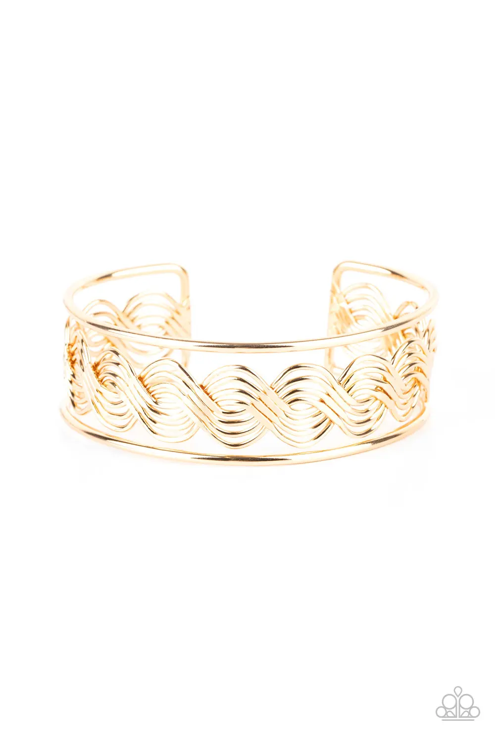 Paparazzi Weave An Impression - Gold 1