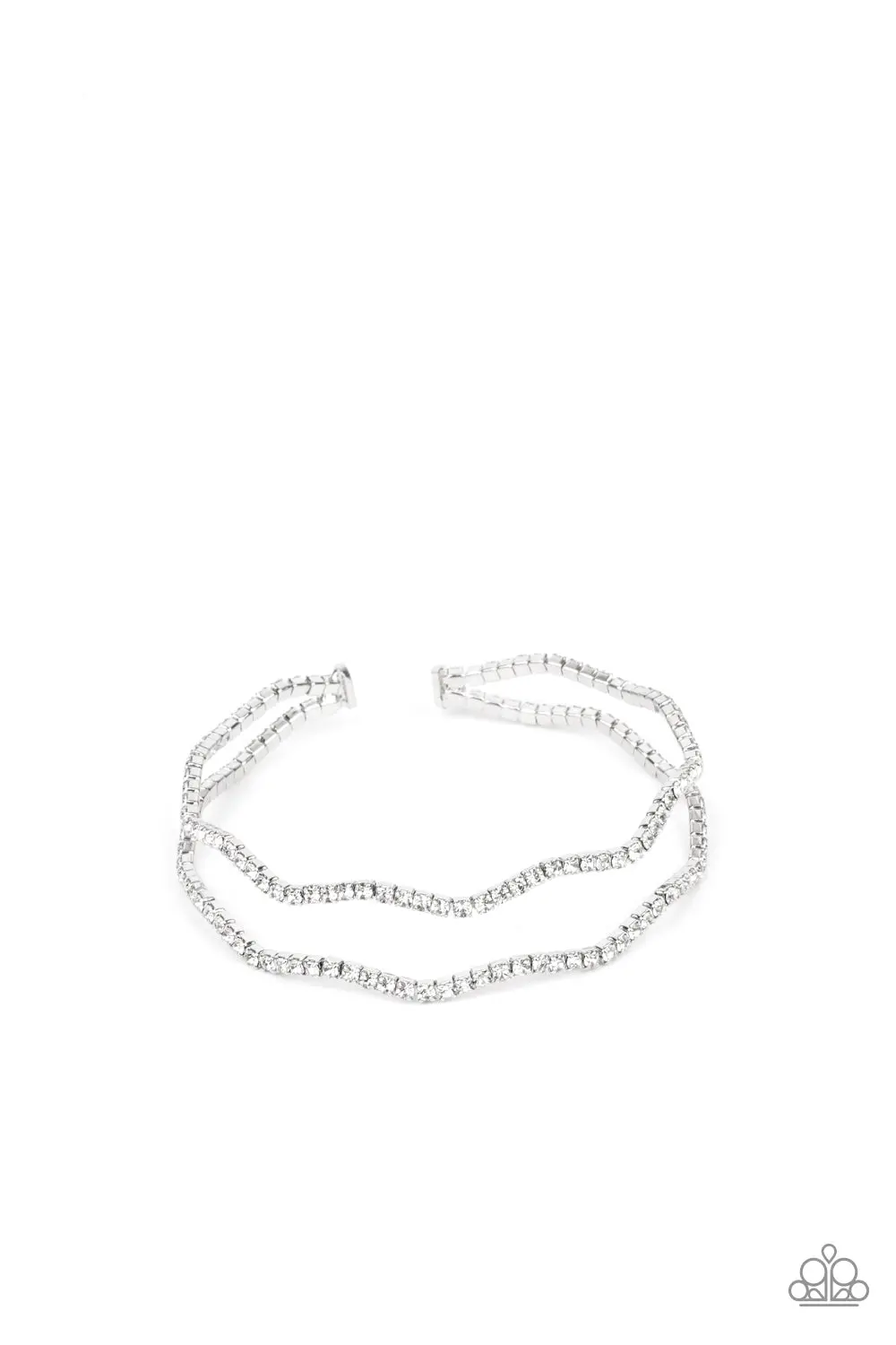 Paparazzi Delicate Dazzle - White 1