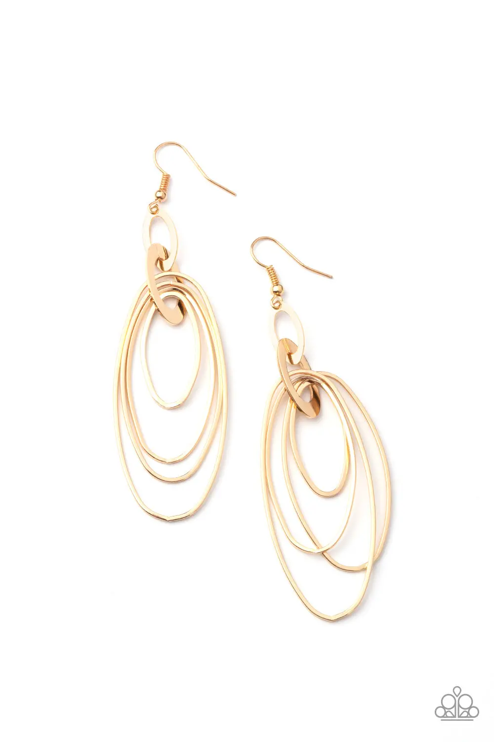 Paparazzi Oval The Moon - Gold 1