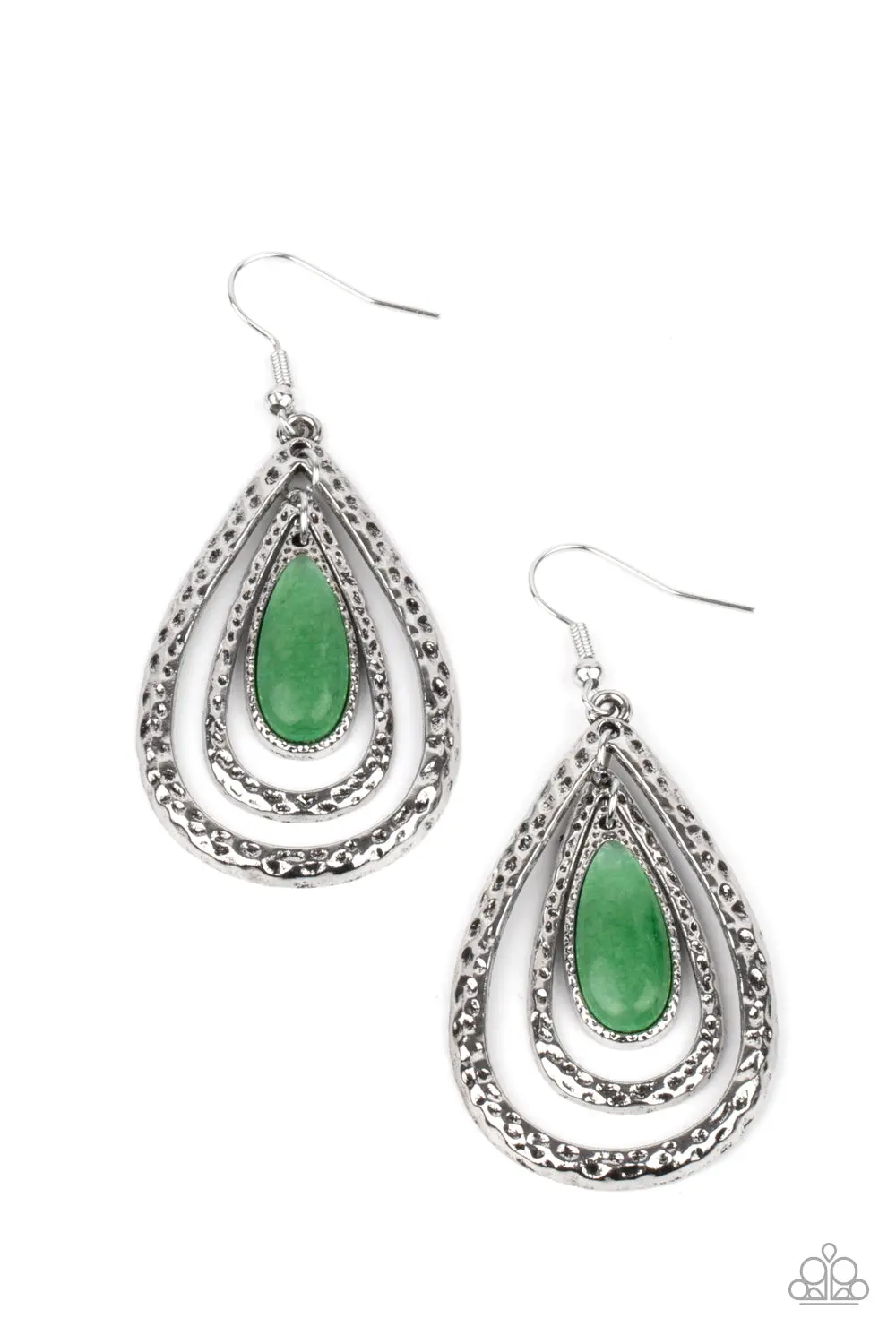 Paparazzi Teardrop Torrent - Green 1