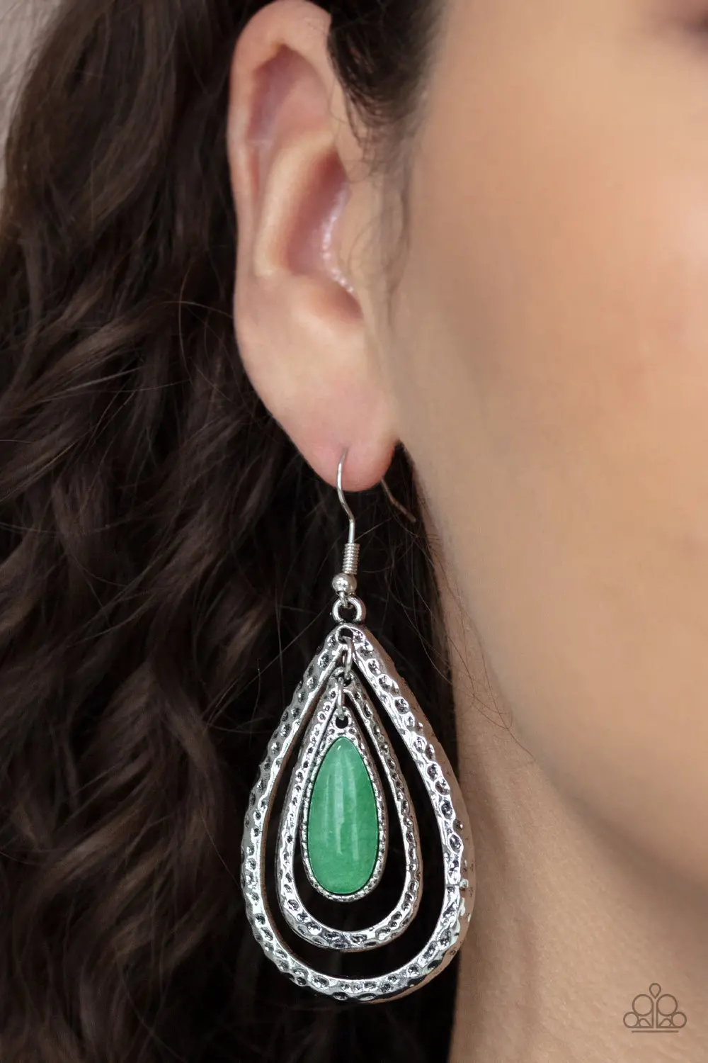 Paparazzi Teardrop Torrent - Green 2