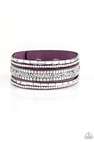 Paparazzi Rebel In Rhinestones - Purple 1